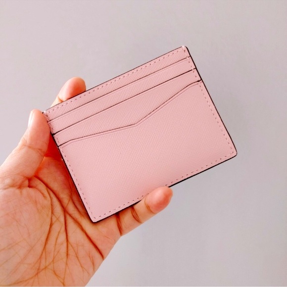 Kate Spade Staci Small Slim Card Holder Chalk Pink - Picture 6 of 8